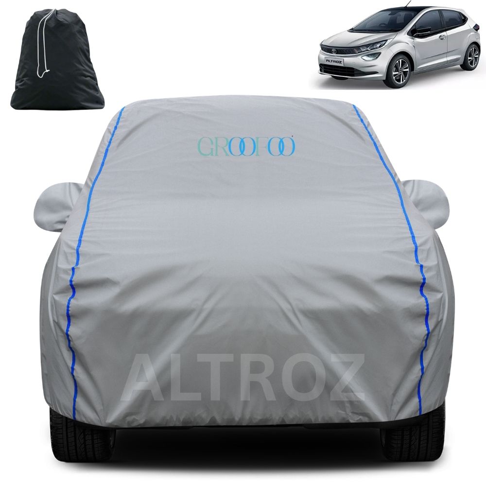GROOFOO Waterproof Car Body Cover Maruti Suzuki Altroz Custom Fit Car Body Cover