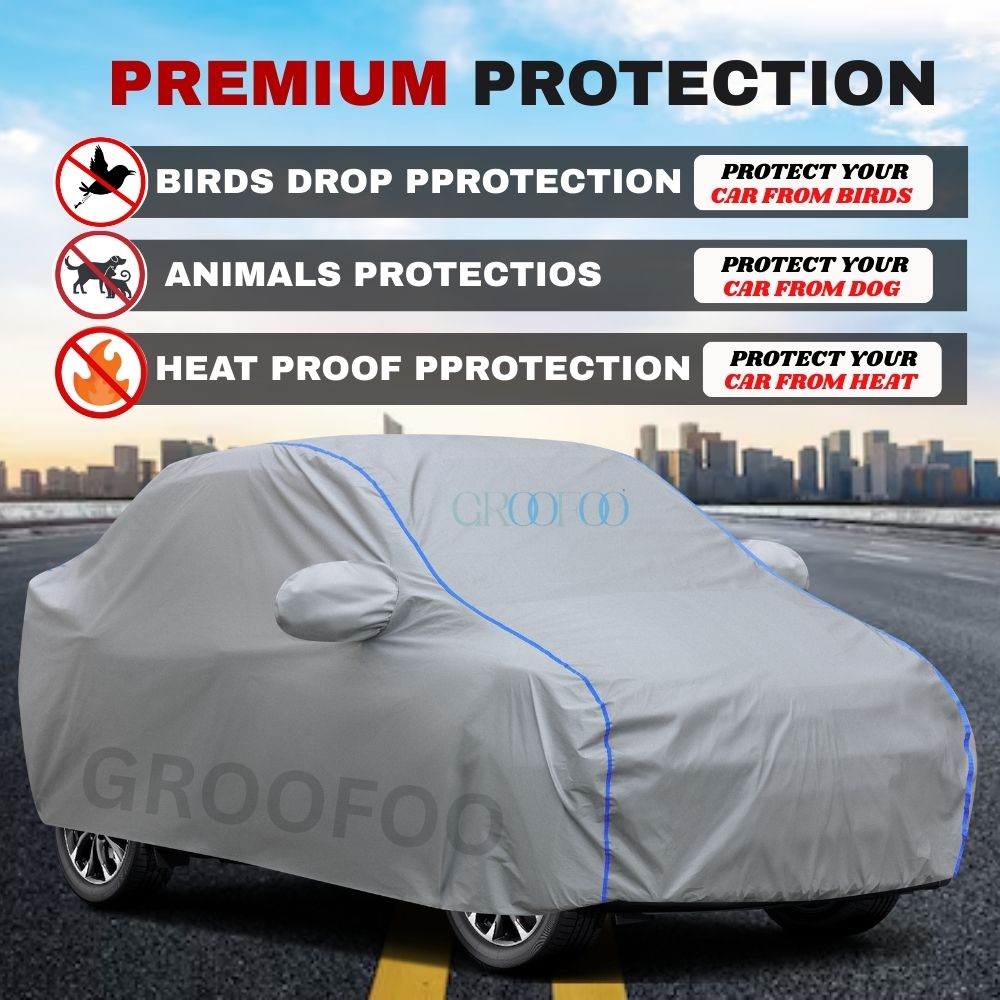 GROOFOO Waterproof Car Body Cover Baleno Custom Fit Car Body Cover