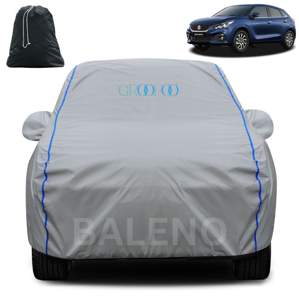 GROOFOO Waterproof Car Body Cover Baleno Custom Fit Car Body Cover