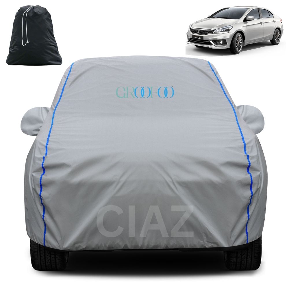 GROOFOO Waterproof Car Body Cover Ciaz Custom Fit Car Body Cover