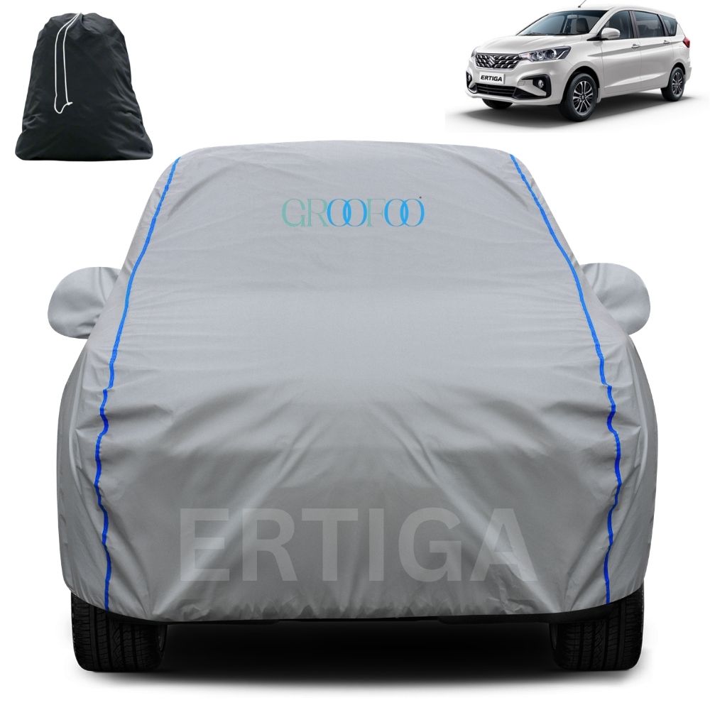 GROOFOO Waterproof Car Body Cover Ertiga Custom Fit Car Body Cover
