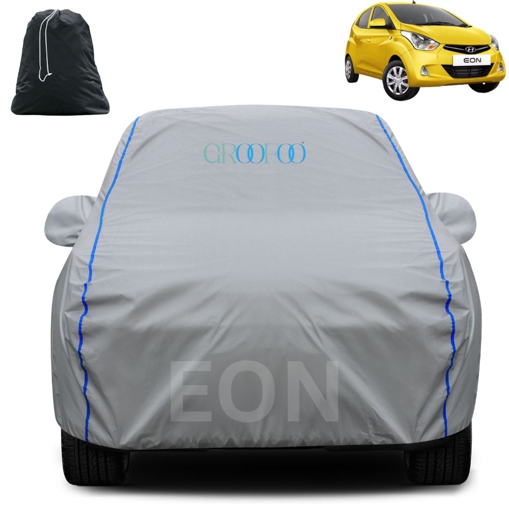 GROOFOO Waterproof Car Body Cover Hyundai Eon Custom Fit Car Body Cover