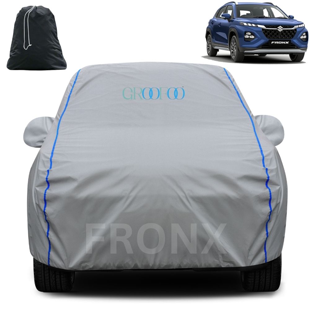 GROOFOO Waterproof Car Body Cover Maruti Suzuki fronx Custom Fit Car Body Cover