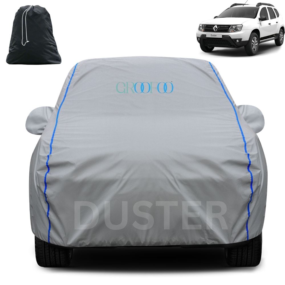 GROOFOO Waterproof Car Body Cover Renault Duster Custom Fit Car Body Cover