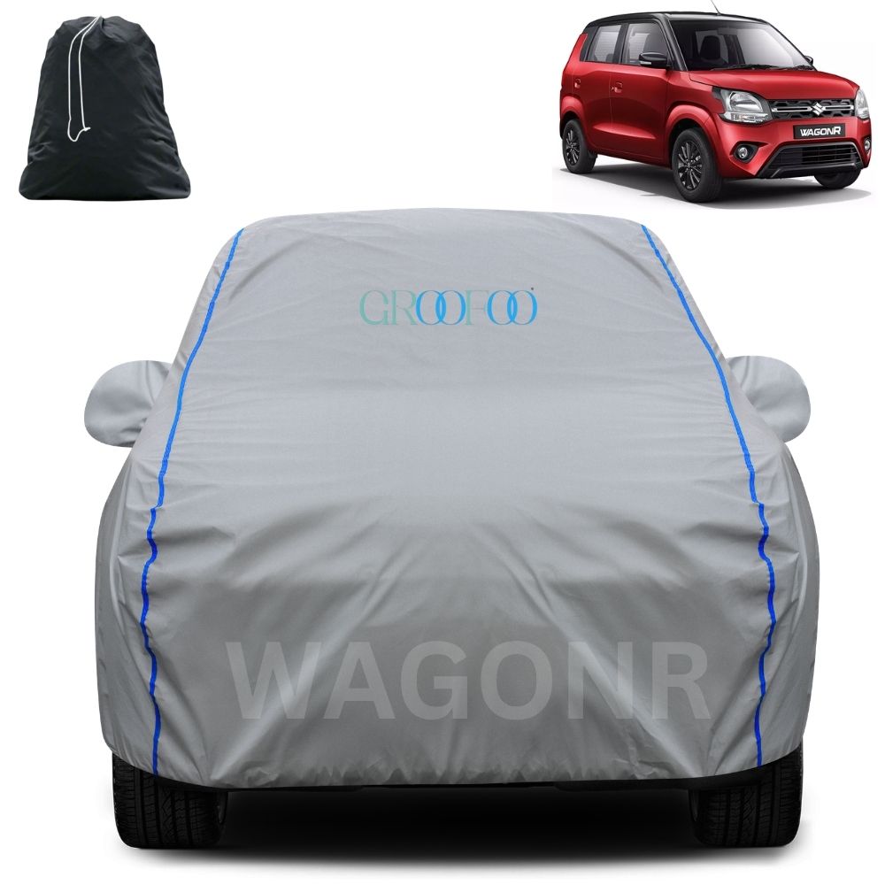 GROOFOO Waterproof Car Body Cover Wagonr Custom Fit Car Body Cover